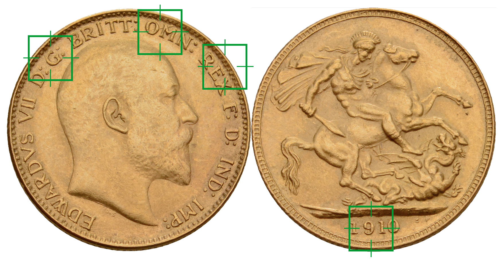 1 Sovereign Edward - Fälschung